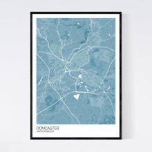 Load image into Gallery viewer, Doncaster City Map Print