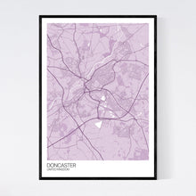 Load image into Gallery viewer, Doncaster City Map Print