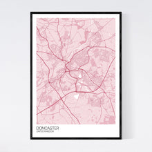 Load image into Gallery viewer, Doncaster City Map Print