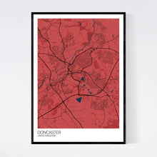 Load image into Gallery viewer, Doncaster City Map Print