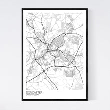 Load image into Gallery viewer, Map of Doncaster, United Kingdom