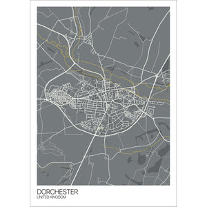 Map of Dorchester, United Kingdom