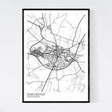 Load image into Gallery viewer, Dorchester Town Map Print