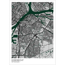 Load image into Gallery viewer, Map of Dordrecht, Netherlands