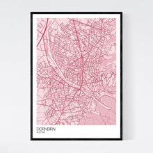 Load image into Gallery viewer, Dornbirn City Map Print