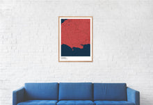 Load image into Gallery viewer, Map of Dorset, United Kingdom