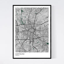 Load image into Gallery viewer, Dortmund City Map Print