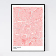 Load image into Gallery viewer, Map of Dortmund, Germany