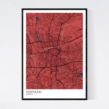 Load image into Gallery viewer, Dortmund City Map Print