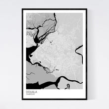 Load image into Gallery viewer, Douala City Map Print