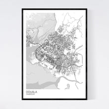 Load image into Gallery viewer, Map of Douala, Cameroon
