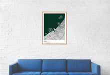 Load image into Gallery viewer, Map of Dubai, United Arab Emirates