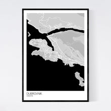 Load image into Gallery viewer, Dubrovnik City Map Print