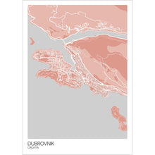 Load image into Gallery viewer, Map of Dubrovnik, Croatia