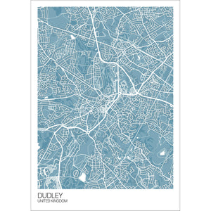 Map of Dudley, United Kingdom