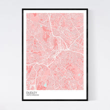 Load image into Gallery viewer, Dudley City Map Print