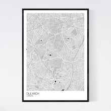 Load image into Gallery viewer, Dulwich Neighbourhood Map Print