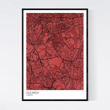 Load image into Gallery viewer, Map of Dulwich, London
