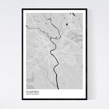 Load image into Gallery viewer, Map of Dumfries, United Kingdom