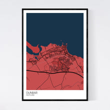 Load image into Gallery viewer, Dunbar Town Map Print