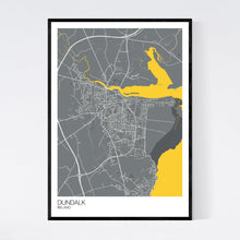 Load image into Gallery viewer, Dundalk City Map Print