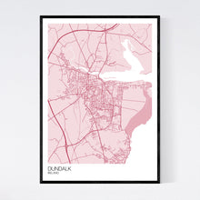 Load image into Gallery viewer, Dundalk City Map Print