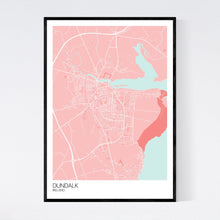 Load image into Gallery viewer, Dundalk City Map Print
