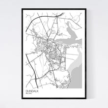 Load image into Gallery viewer, Dundalk City Map Print