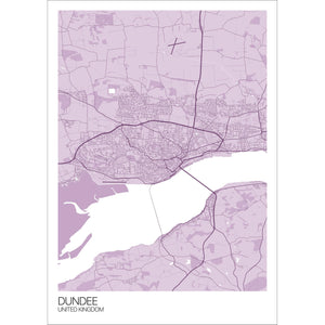 Map of Dundee, United Kingdom