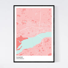 Load image into Gallery viewer, Dundee City Map Print