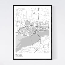 Load image into Gallery viewer, Dundee City Map Print