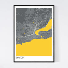 Load image into Gallery viewer, Dunedin City Map Print