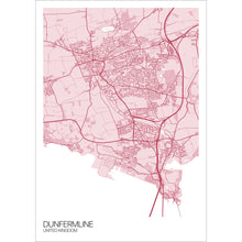 Load image into Gallery viewer, Map of Dunfermline, United Kingdom