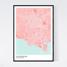 Load image into Gallery viewer, Dunfermline City Map Print