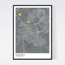 Load image into Gallery viewer, Dunstable City Map Print
