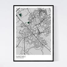 Load image into Gallery viewer, Dunstable City Map Print
