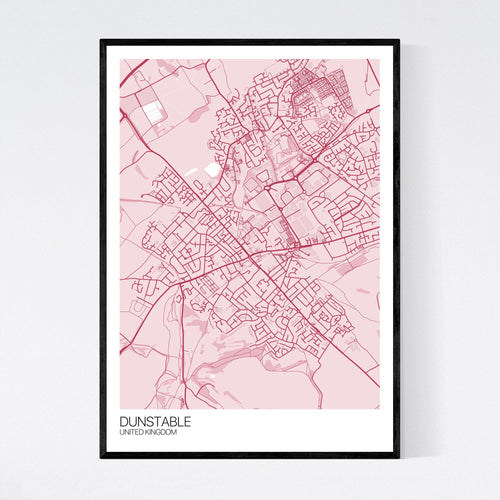 Map of Dunstable, United Kingdom