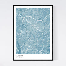 Load image into Gallery viewer, Durham City Map Print