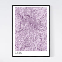 Load image into Gallery viewer, Map of Durham, North Carolina