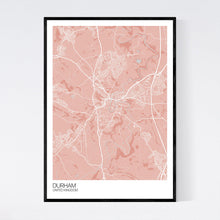 Load image into Gallery viewer, Durham City Map Print