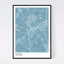 Load image into Gallery viewer, Durham City Map Print