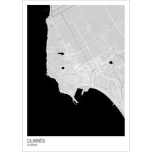Load image into Gallery viewer, Map of Durrës, Albania
