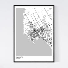 Load image into Gallery viewer, Durrës City Map Print