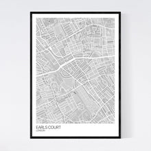 Load image into Gallery viewer, Earls Court Neighbourhood Map Print