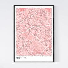 Load image into Gallery viewer, Earls Court Neighbourhood Map Print