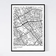 Load image into Gallery viewer, Earls Court Neighbourhood Map Print