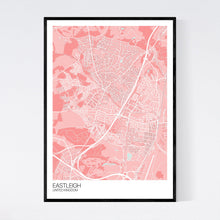 Load image into Gallery viewer, Eastleigh City Map Print