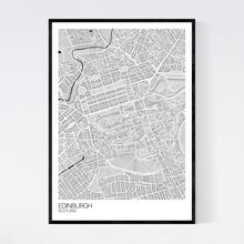 Load image into Gallery viewer, Edinburgh City Centre City Map Print