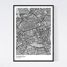 Load image into Gallery viewer, Edinburgh City Centre City Map Print