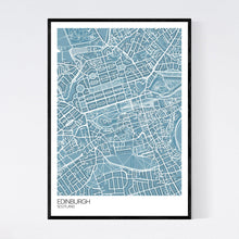 Load image into Gallery viewer, Edinburgh City Centre City Map Print